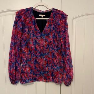 Skies Are Blue Vibrant Multicolor Blouse